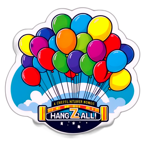 Wiedereröffnung von Hangar 7 mit bunten Ballons