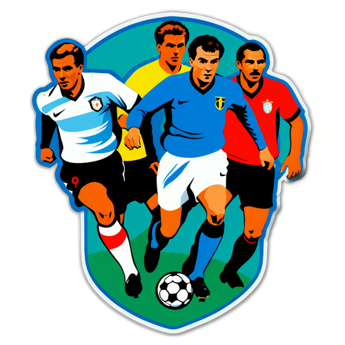 Retro Champions League Match Scene