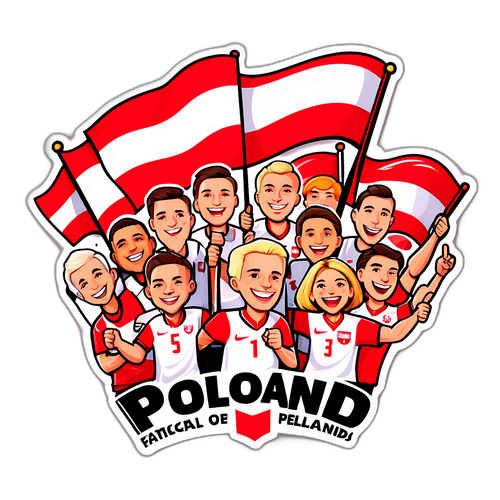 Φανατικοί υποστηρικτές Πολωνίας και Ολλανδίας