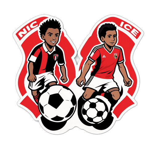 Spannende Wedstrijd tussen Nice en Benfica
