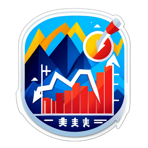 投資熱情的股市未來標誌