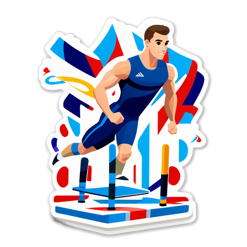 Inspirasi Atlet Muda: Sticker Pommel Horse Stephen Nedoroscik Yang Mesti Dimiliki!