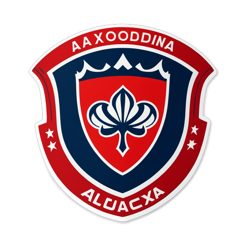 Onweerstaanbare Sticker: Toon Je Trots op Vojvodina Ajax met deze V unieke Voetbalcreatie!