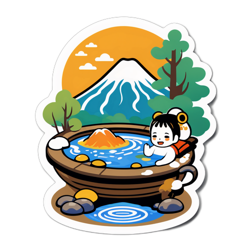 大分県の温泉文化をテーマにしたキャラクターのデザイン