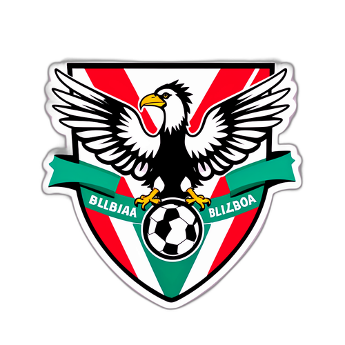 Stylizované znázornění fotbalového zápasu Newcastle vs. Bilbao