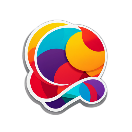 संपूर्ण संचार के लिए आधुनिक वोडाफ़ोन आइडिया स्टिकर