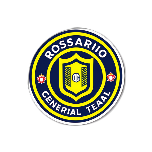 Stiker Logo Tim Sepak Bola Rosario Central