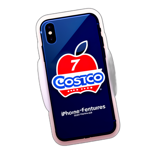 展示Costco的iPhone 17貼紙