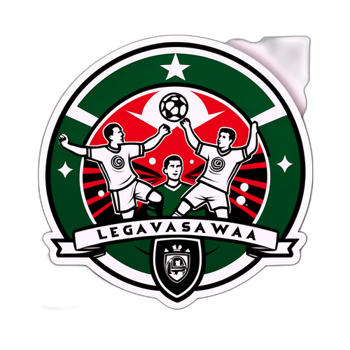 Samolepka Legia Warszawa – Sparta