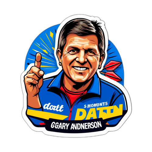 Aufkleber von Gary Anderson