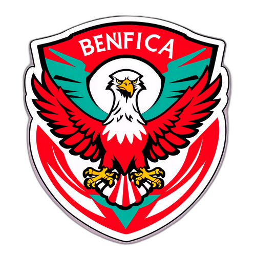 Kubuni Sticker ya Logo ya Benfica FC