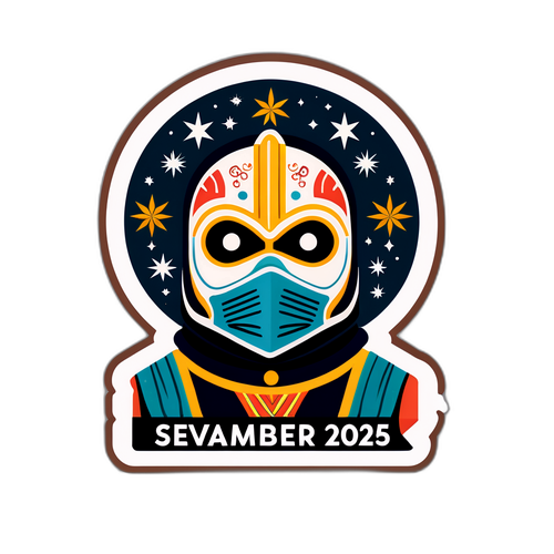 Desain Stiker Vintage 'Kalender Jawa Desember 2025'