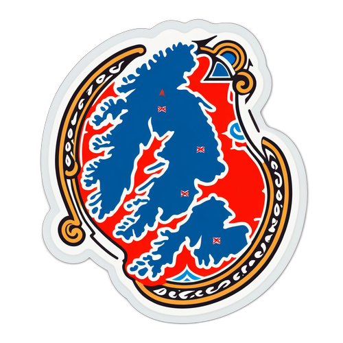 Asurmeis Norge Klistremerke