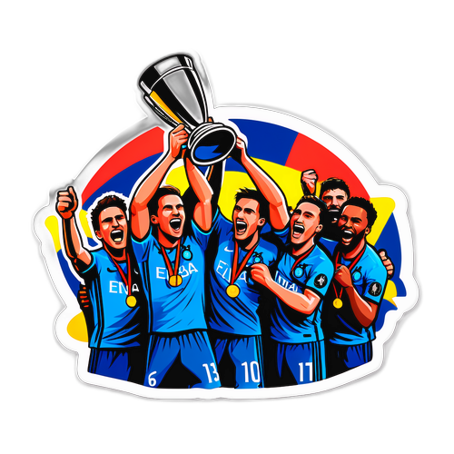 Ілюстрація переможців фіналу Ліги Чемпіонів