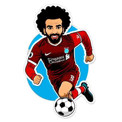 Mohamed Salah Portrék