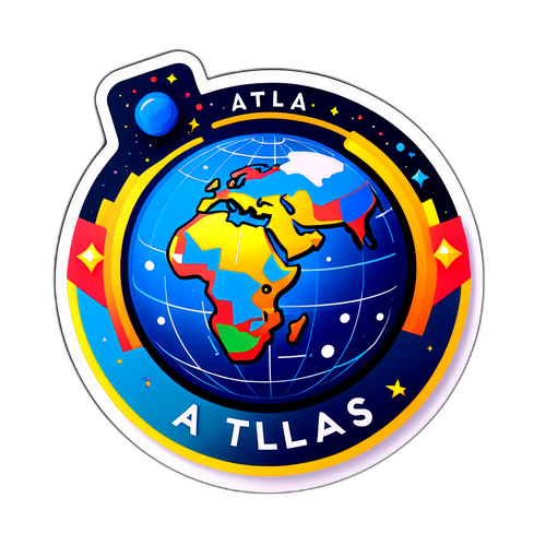 Sticker de Celebración para el Atlas 3i