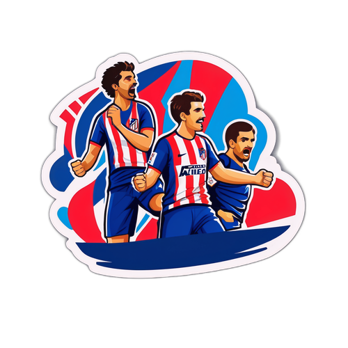 Atlético Madrid Szurkolók Szenvedélye