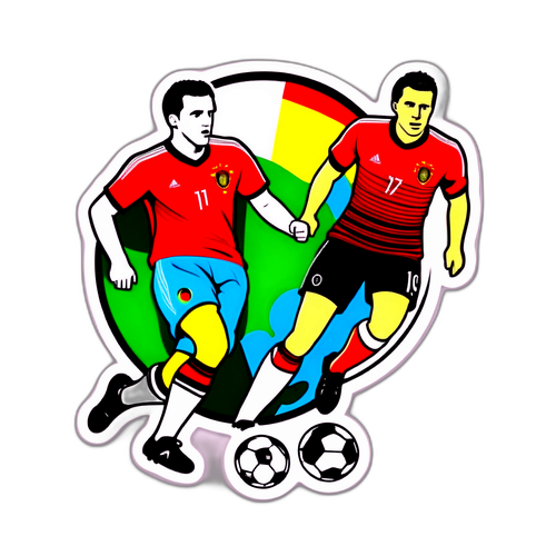 Sticker ng Labanan: Aleman vs Portugal