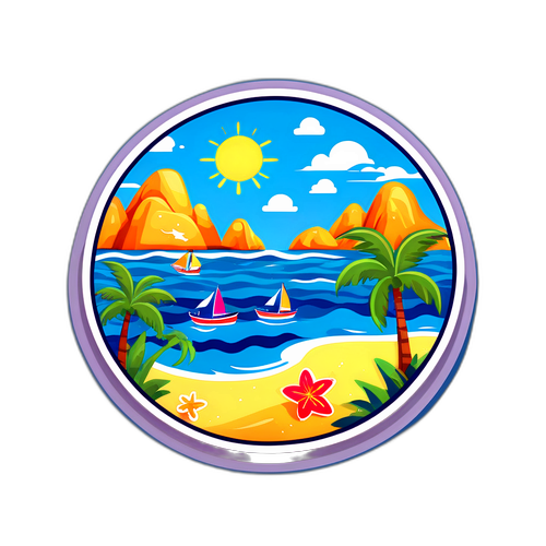 Nhãn dán mùa hè tại Đà Nẵng