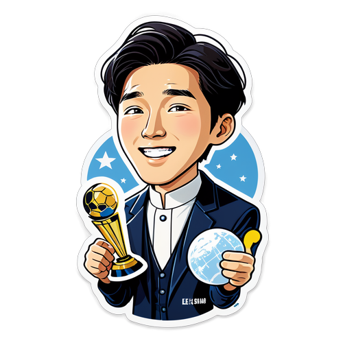 이승우의 성공을 기념하는 스티커! 꿈이 이루어지는 순간을 담다!