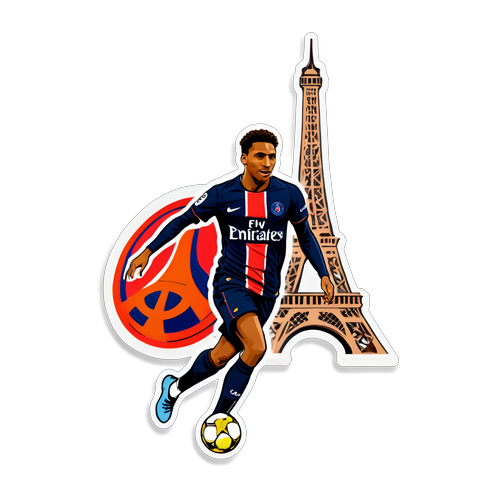 PSG: Mkali Akiangaziwa na Mnara wa Eiffel! Je, Unaona Ushindi Huu?