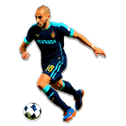 Sofyan Amrabat Fırtınası! Rakipleri Geçmekteki Azmiyle Göz Dolduruyor!