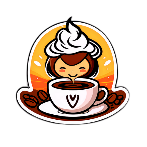Lindvalls Kaffe Klistermärke