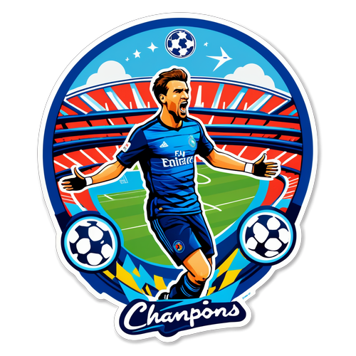 Kejar Kemenangan! Sticker Dinamik UEFA Champions League Untuk Peminat Setia!