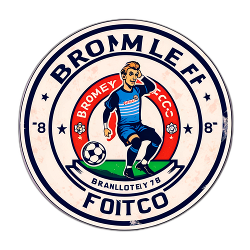 Sticker ya Retro ya Bromley FC