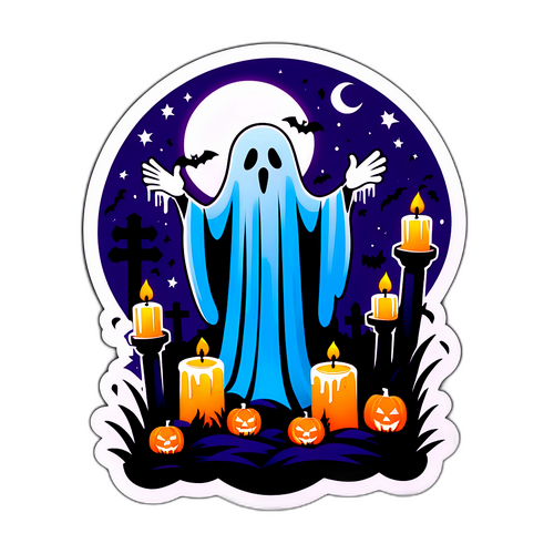 Un cimitir cu fantome răspândind praf de stele