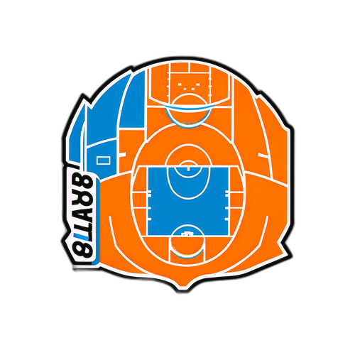 Layout ng Basketball Court na may Estratehiya