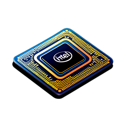 Sticker Cip Mikro Intel