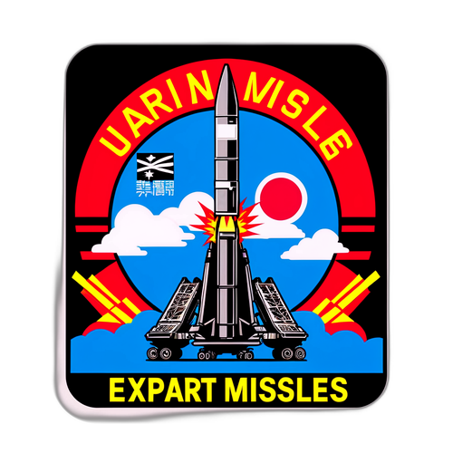 日本爱国者导弹出口贴纸设计