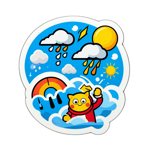 Καιρικές Συνθήκες με Κωμικούς Χαρακτήρες