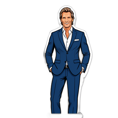 Stilig klistremerke av Petter Stordalen