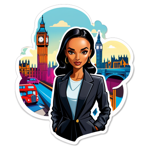 Glem Alt Du Visste! Maya Jamah! Den Utrolig Glamorøse Karikaturen Fra London!