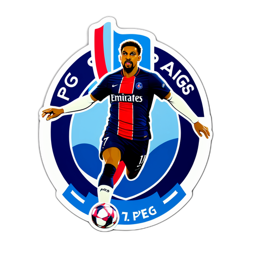 Thiết kế hình dán trận PSG vs Metz