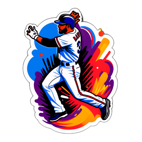 Drake Baldwin Home Run Celebration Sticker