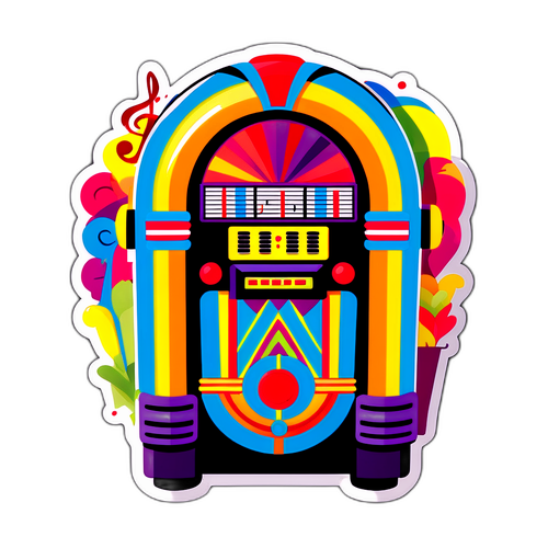 Stika ya Jukebox Rangi
