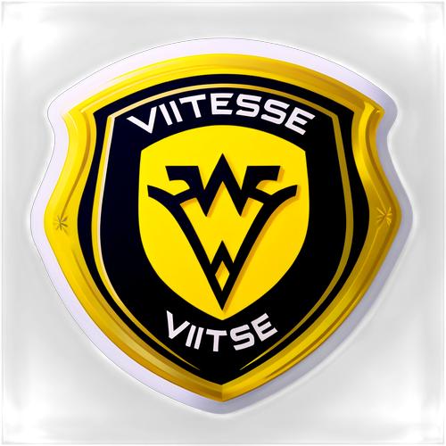 Vitesse Sticker met Popup Effect