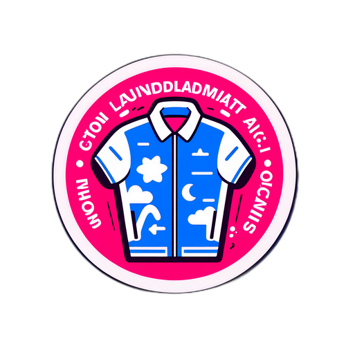 洗衣店实用建议贴纸