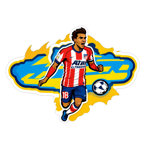 Desain Stiker Dinamis Atlético Bucaramanga
