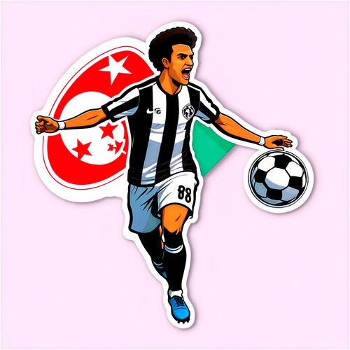 Botafogo ve Internacional Maç Heyecanı Sticker'ı