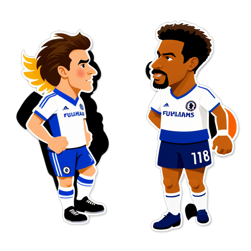 Chelsea vs Fulham Classic Rivalry Sticker