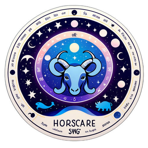 Знак зодиака с лунным светом