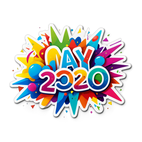 Kleurvolle Confetti Explosie: Vierdag!