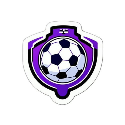 Futurlig teknologisk fotbollssticker