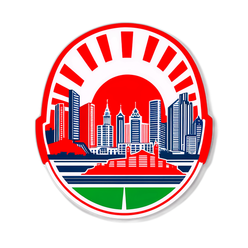 Pemandangan Ikonik Monaco dengan Bola Sepak