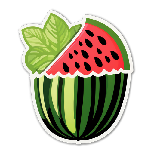 西瓜太郎（Watermelon Boy）贴纸