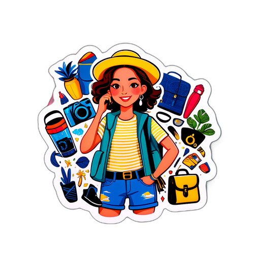 Sticker z Paolą Locatelli - Moda i Podróże